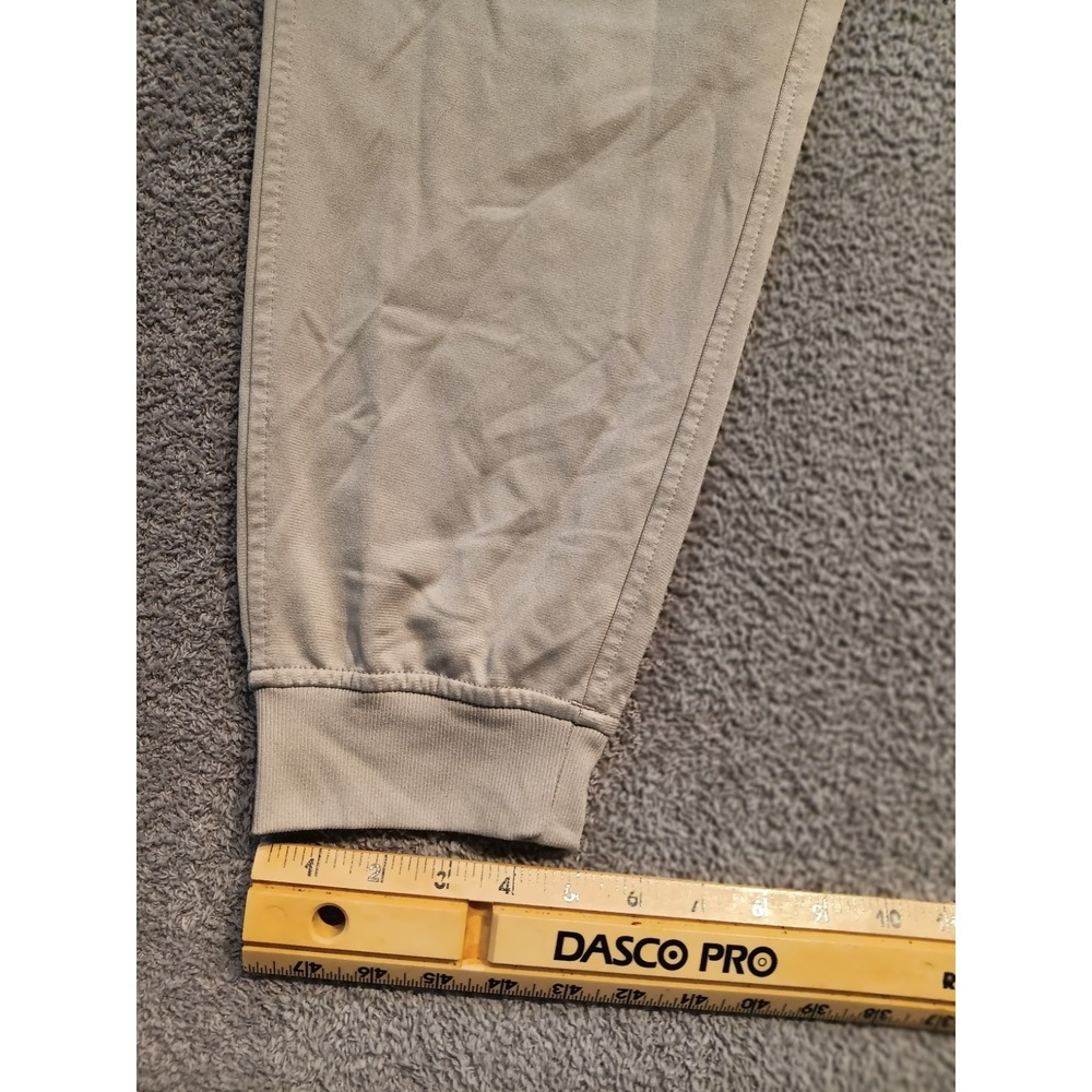 Under Armour Loose Fit Joggers Men XL Tall Beige Athletic Zip Tech Pants - Picture 6 of 9